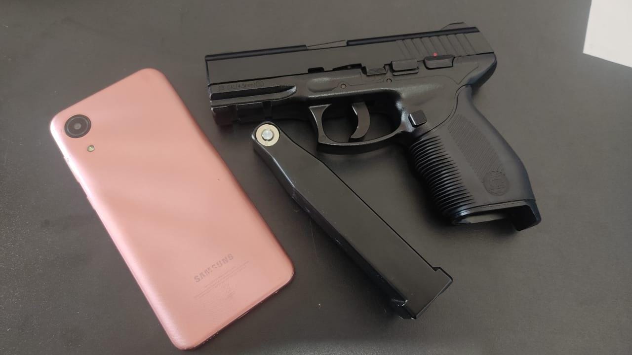 Policía de Ponta Porã incauta una réplica de arma en una escuela de la vecina ciudad