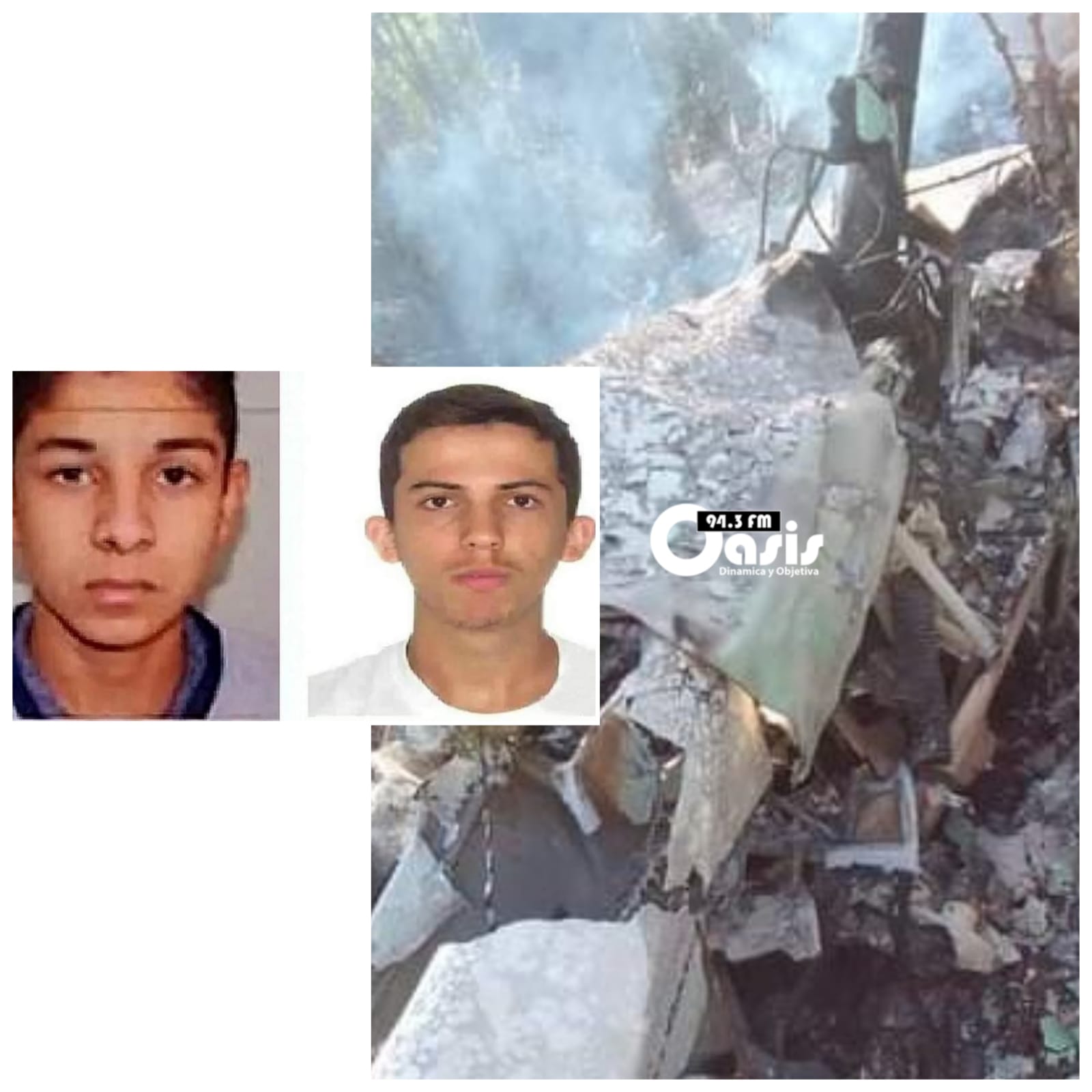 Fallecidos en accidente aéreo fueron identificados 