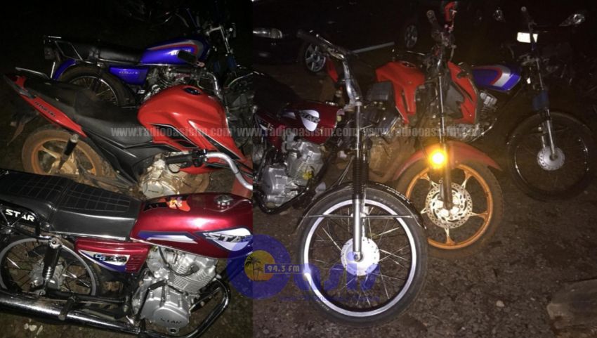 Tres menores fueron aprehendidos en control policial en Pedro Juan