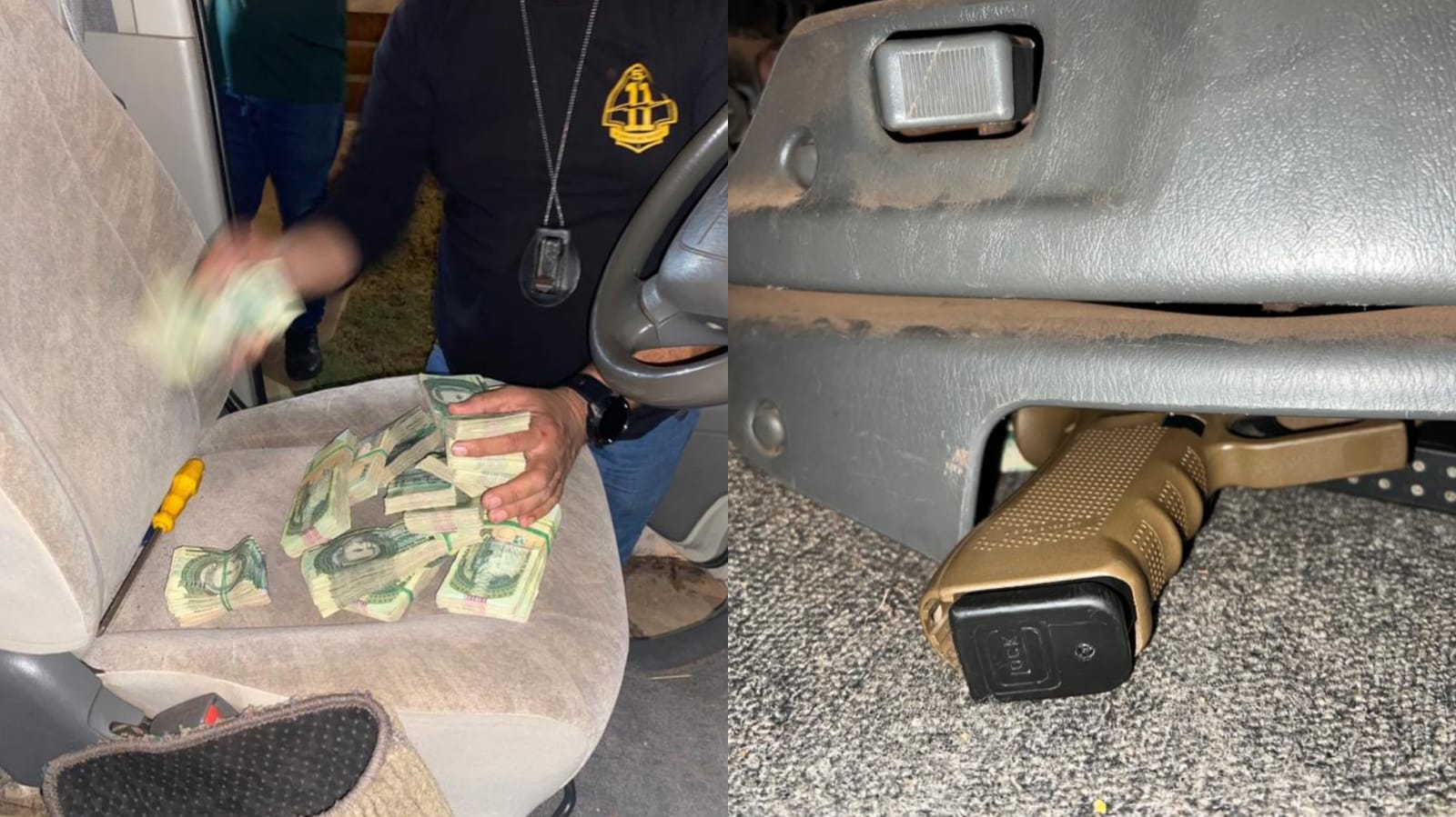 Millonario botín, armas de fuego y seis detenidos tras operativo de la Senad
