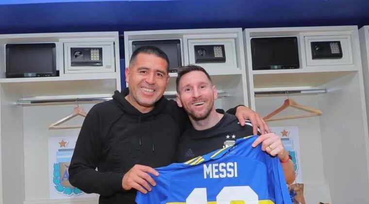 Messi “va a estar” en partido de despedida de Riquelme
