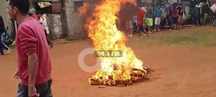 Reclusos se manifiestan para exigir visitas en cárcel de Coronel Oviedo