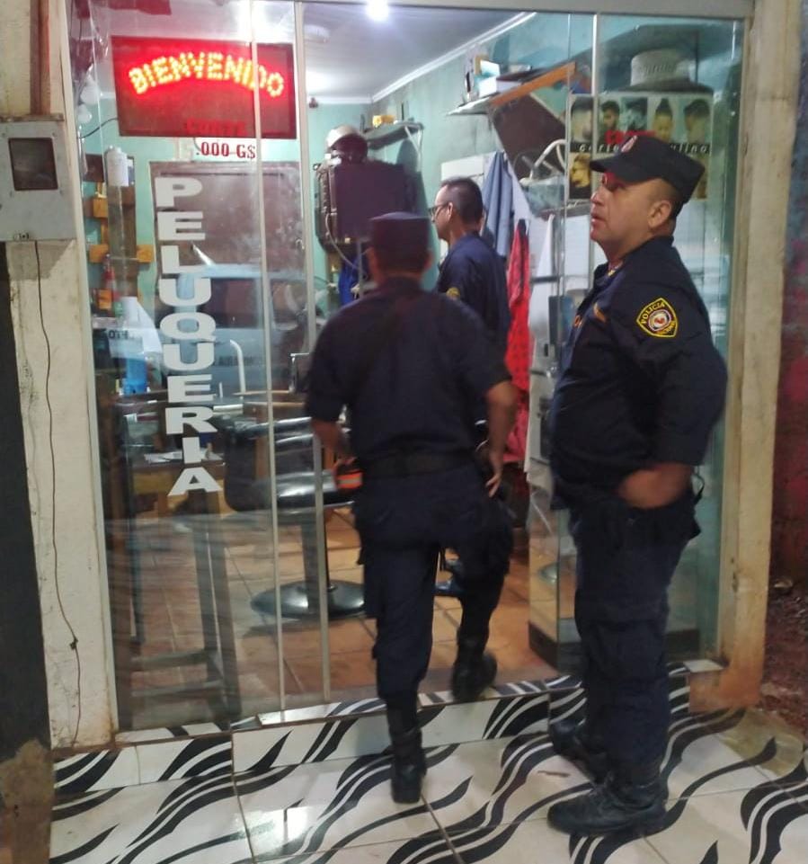 Peluquería fue blanco de malvivientes