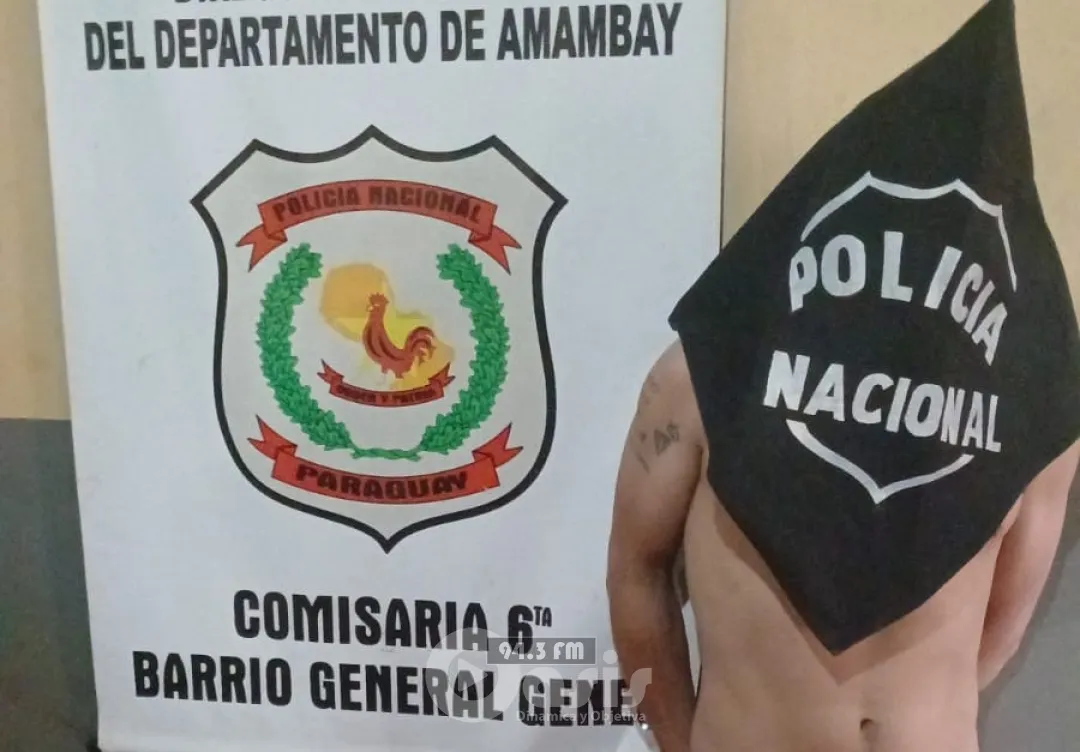 Con 16 años fue aprehendido por violencia familiar