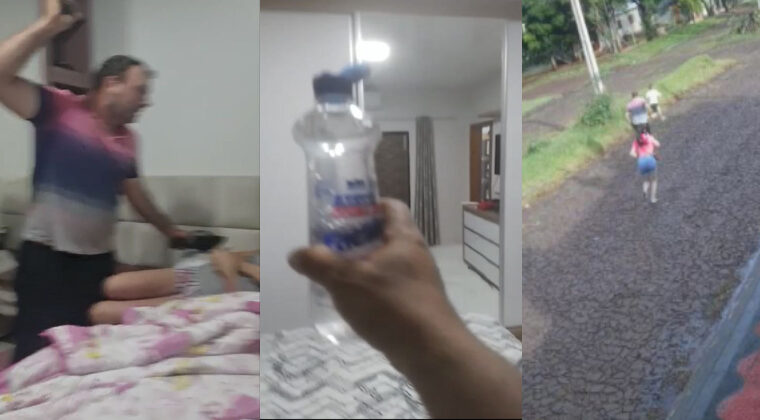 Terrible caso de violencia: brasileño atacó a su familia e intentó quemar la casa