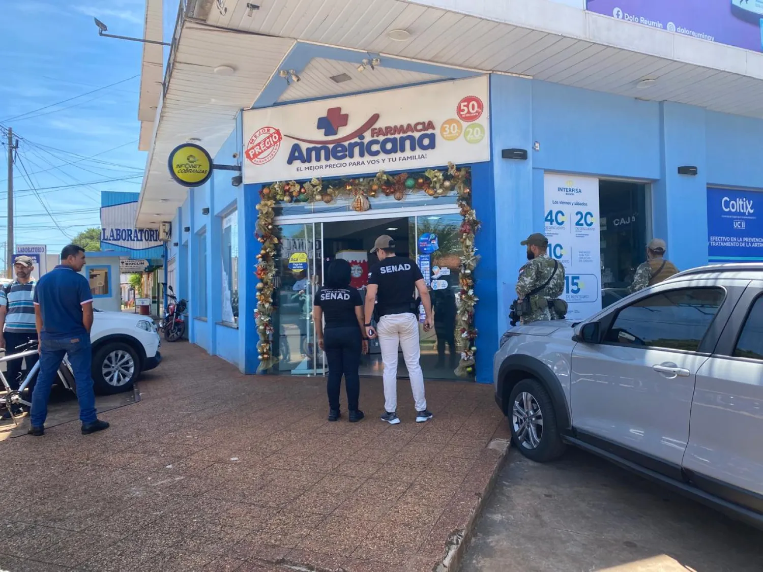 SENAD verifica seis farmacias en Pedro Juan y detecta irregularidades