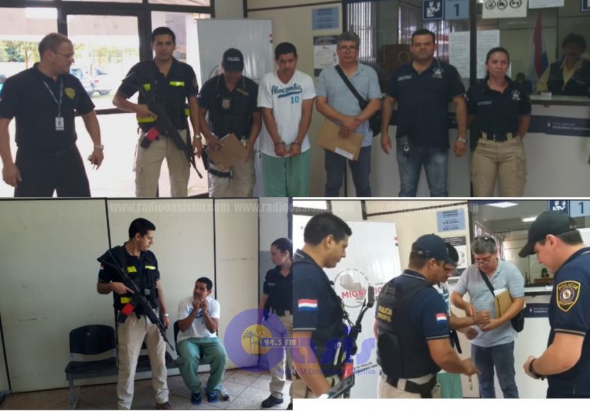 Policía Federal entrega a paraguayo con orden de captura internacional en Pedro Juan