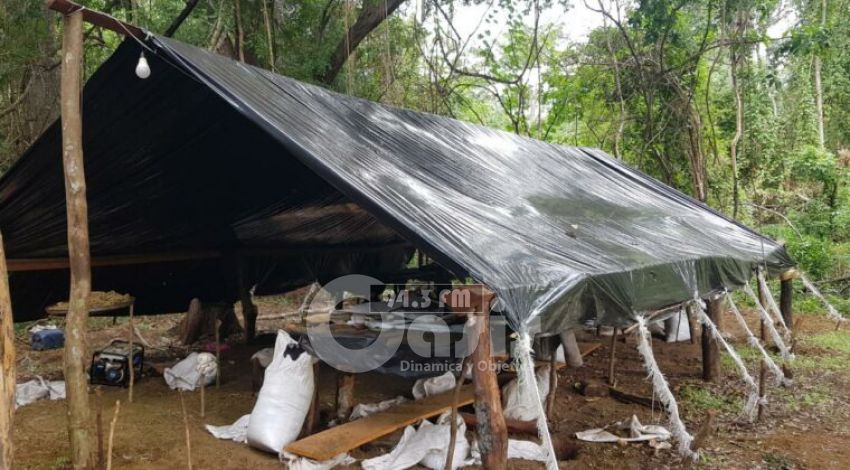 Hallan narcocampamentos en Amambay
