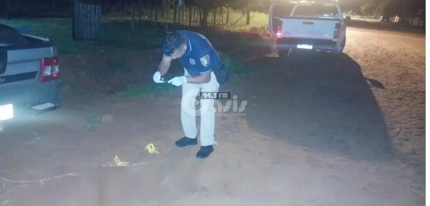 Aprehenden a dos hombres por violencia familiar y disparos de arma de fuego en Capitán Bado