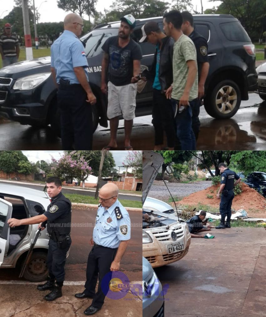 Policía detiene a supuestos autores de asalto en Capitán Bado