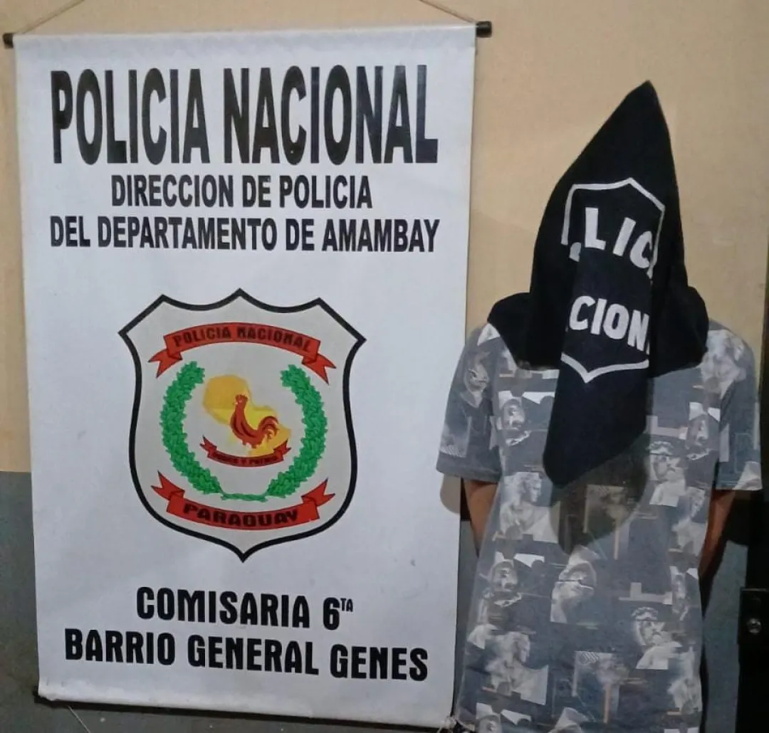 Por contar con orden de captura, joven de 25 años fue detenido