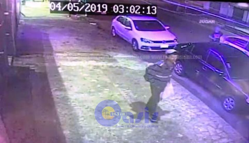 Policías de Brasil y de Paraguay identifican a ladrones a través de circuitos cerrado