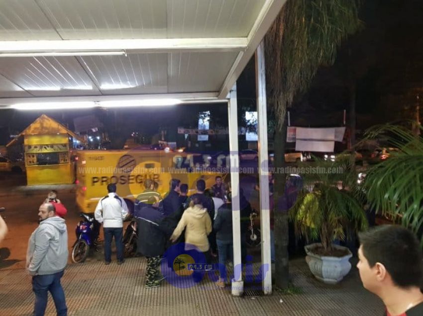 Intentan asaltar transportador de caudales en Lambaré