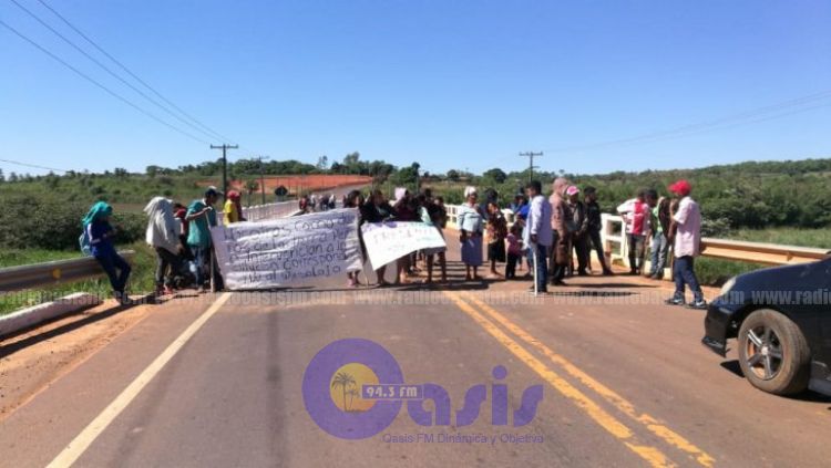Indígenas cierran ruta denunciando atropello a sus tierras en Canindeyú
