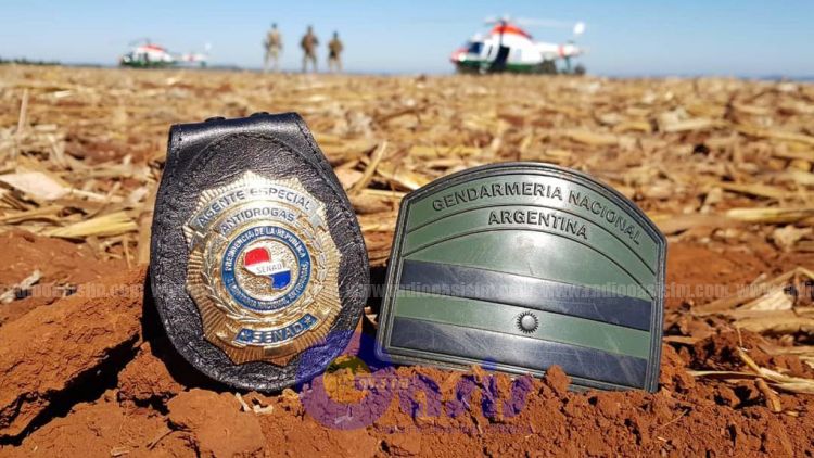 Narcotráfico: operativo conjunto entre Paraguay y Argentina