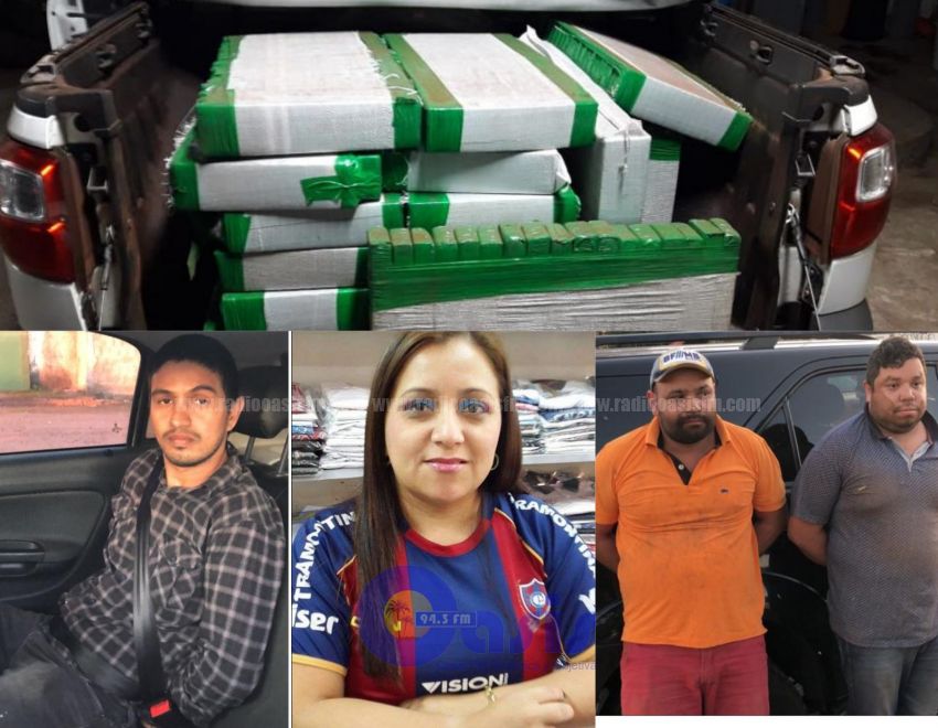 Cuatro paraguayos caen con droga en Ponta PorÍ£