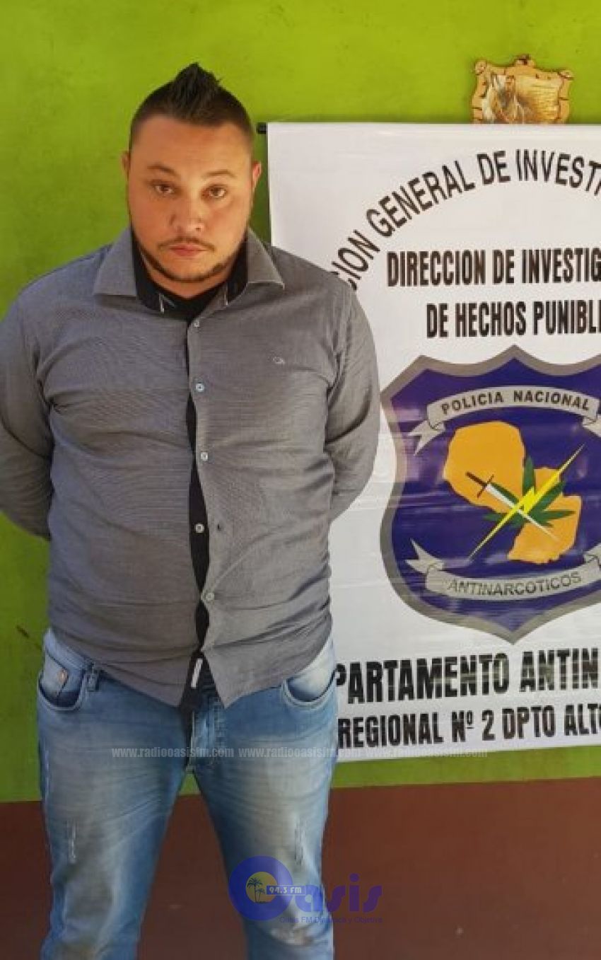 Detienen a líder de grupo criminal brasileño "Os manos"