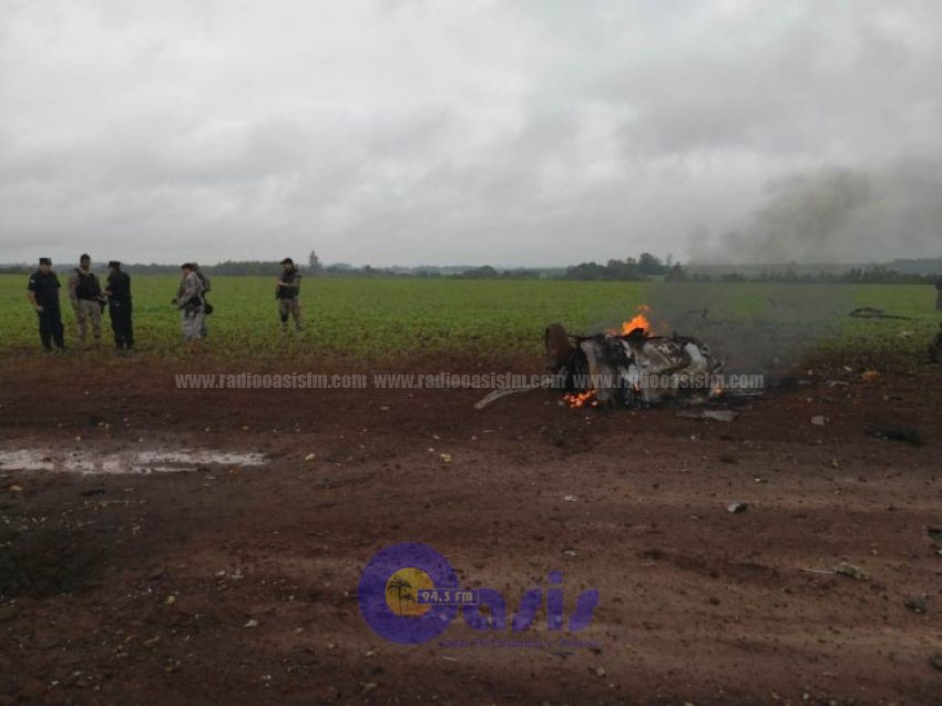 Hacen detonar el coche bomba en un campo abierto de Cedrales