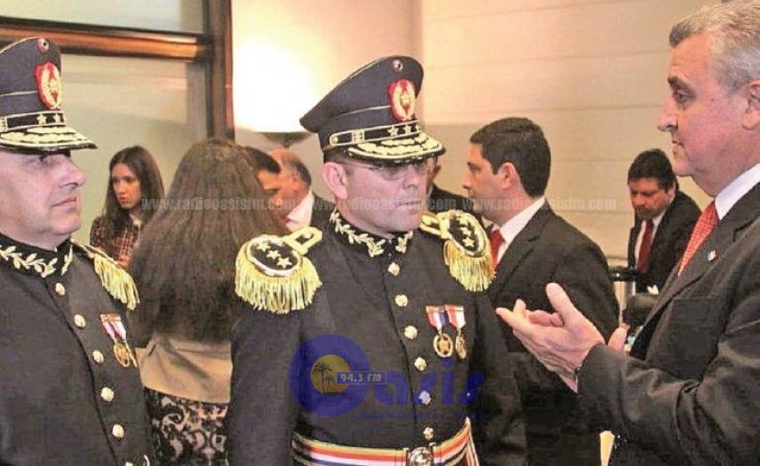 Visita sorpresa de comandante de la Policía en Pedro Juan Caballero