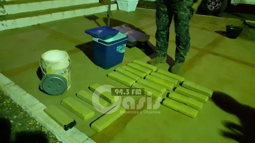 FTC incautó marihuana en Pedro Juan