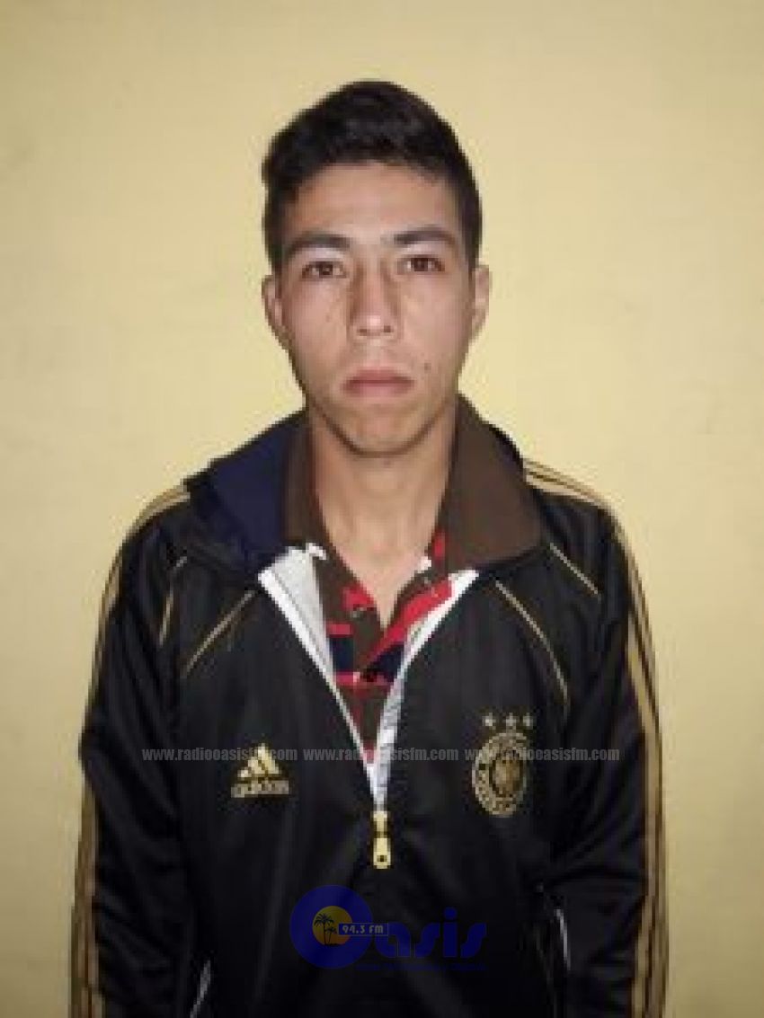 Golpeó a su suegro y a su bebé