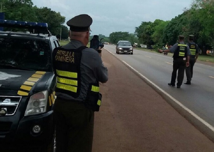 Más de 130 conductores fueron demorados esta semana por la Caminera