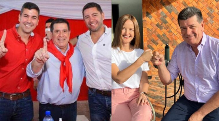 Santi Peña versus Efraín Alegre, la disputa en abril del 2023