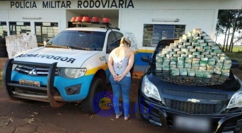 Mujer cae con más de 100 kilos de cocaína en Ponta PorÍ£