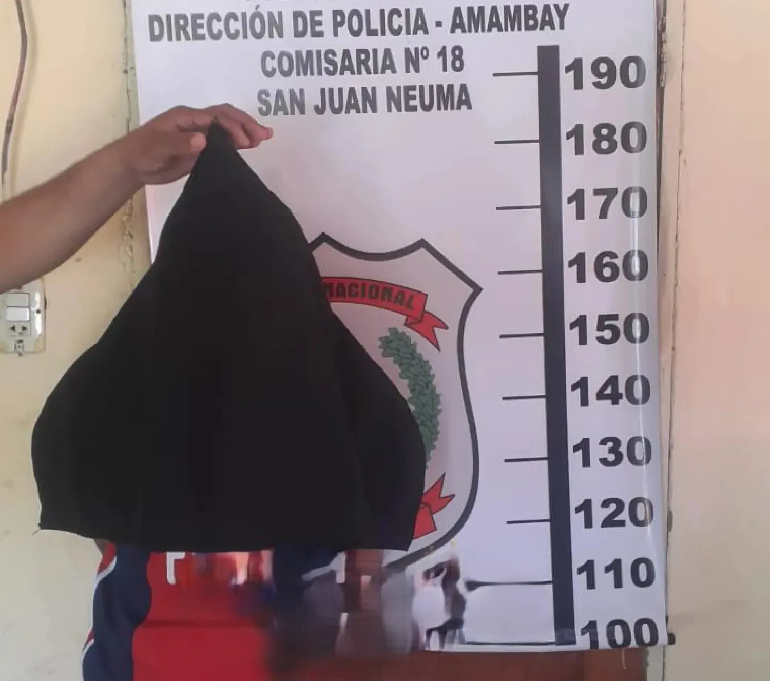 Aprehenden a sujeto con antecedentes en el Asentamiento Virgen de los Pobres