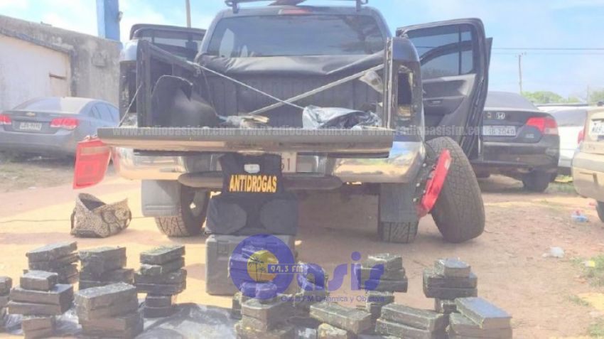 dos hermanos paraguayos con 120 kilos de cocaína en Uruguay