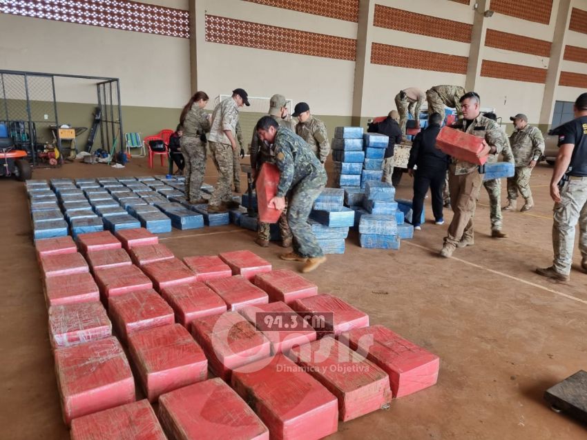 SENAD incautó más de 38 toneladas de Marihuana en Cerro Cora