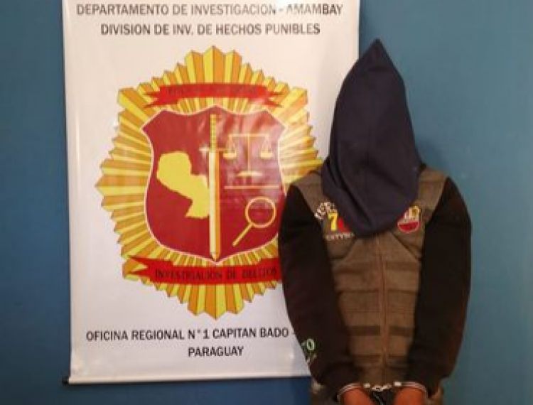 Detienen a peligroso delincuente brasileño en Capitán Bado