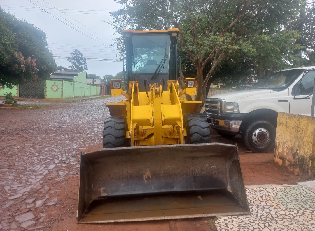 Incautan pala cargadora de dudosa procedencia en Pedro Juan