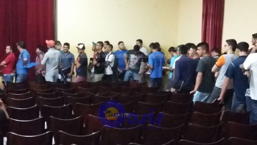 Siguen los objetores de conciencia presentando sus carpetas en la Gobernación Amambay