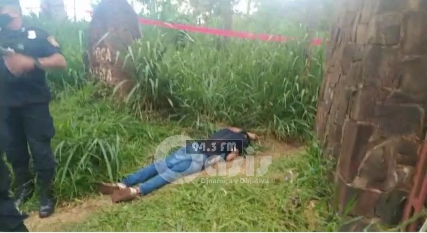 Hallan cadáver de un  joven frente a una cantera En Pedro Juan 