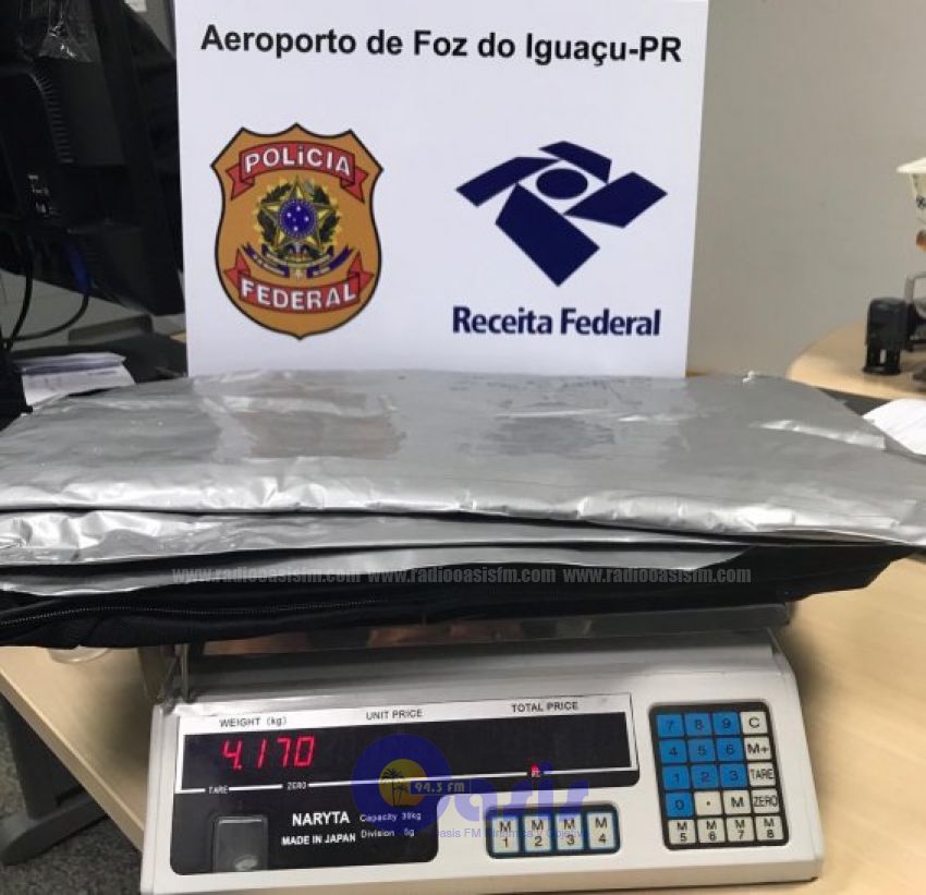 Joven paraguaya cae con cocaína en Brasil