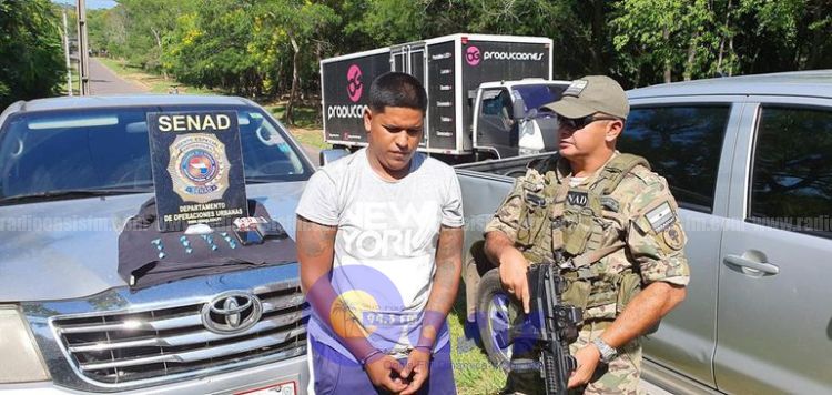 Capturan a presunto microtraficante en San Bernardino