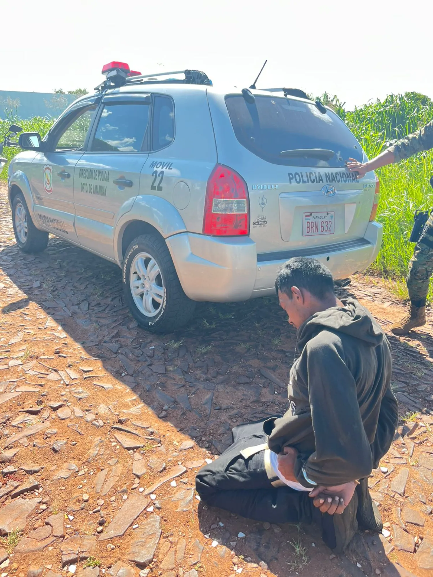 Detienen a “Kamba’i”, buscado por múltiples hechos de hurto