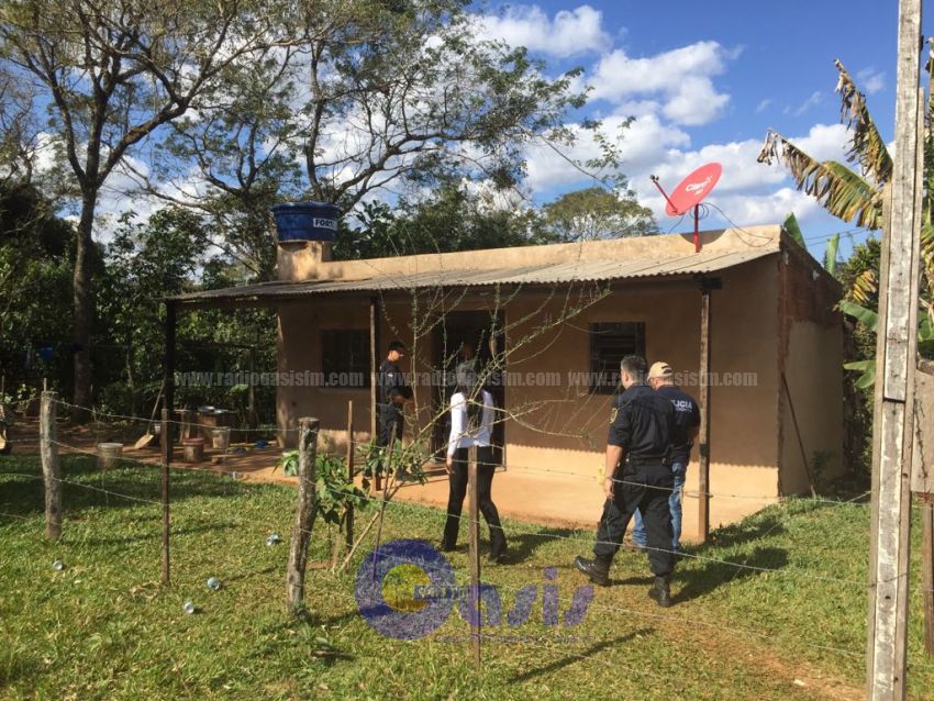 Allanan vivienda en Pedro Juan Caballero en busca de homicida