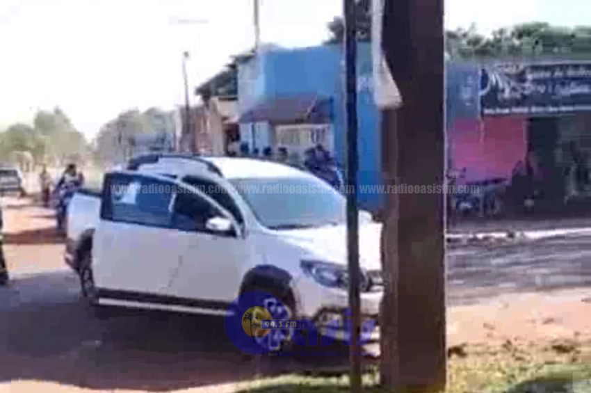 Policía protagonizó accidente supuestamente borracho