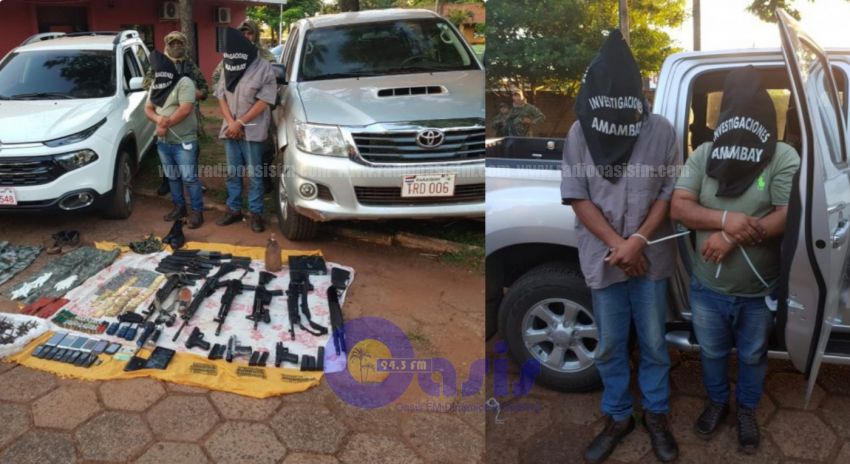 Detienen a supuesto secuestradores en Pedro Juan
