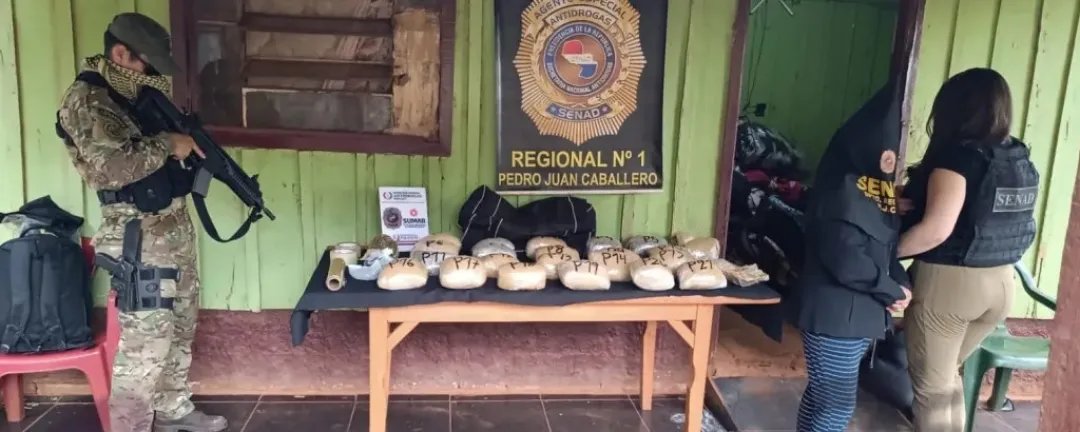 Con más de ocho kilos de marihuana, mujer de 64 años es aprehendida