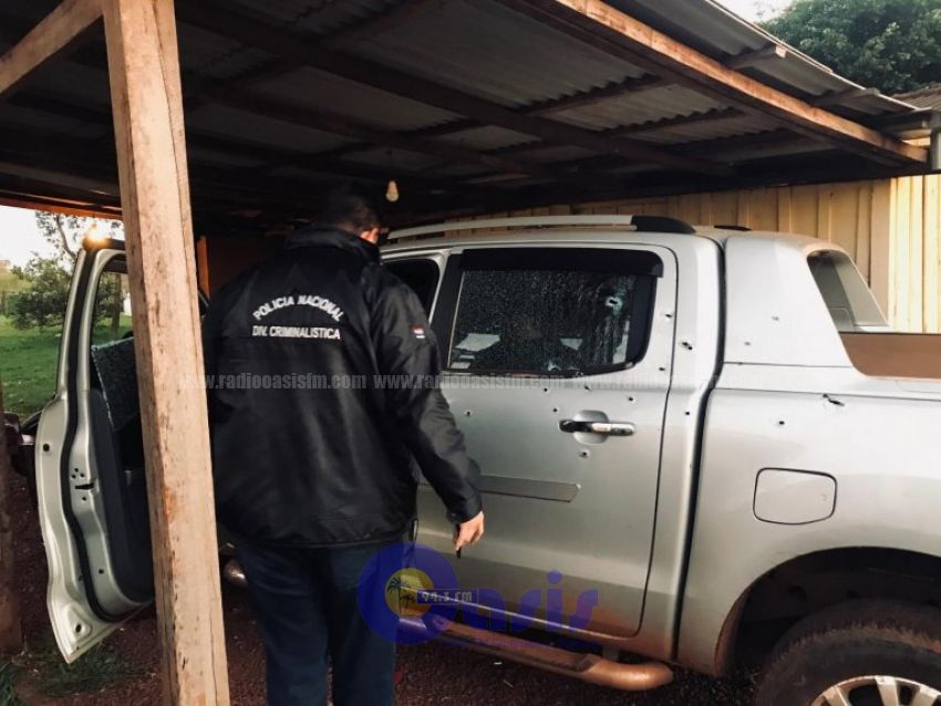 Hombre atacado por sicarios se refugió en Puesto Policial en Pedro Juan