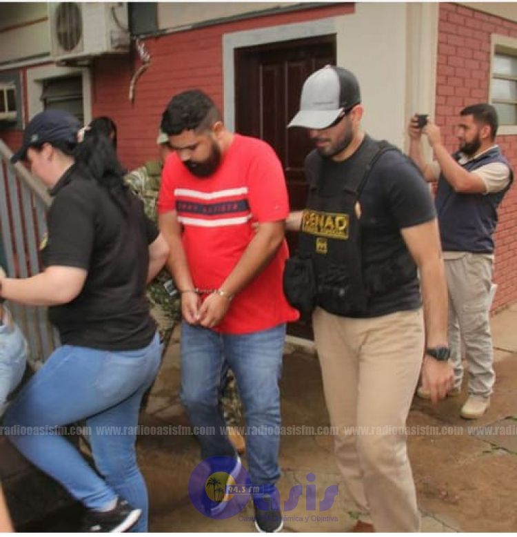 Imputan a supuesta logística de esquema narco de Levi detenido en Pedro Juan