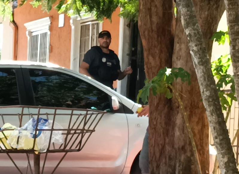 Agente de la Senad intimida a periodistas pedrojuaninos a punta de arma