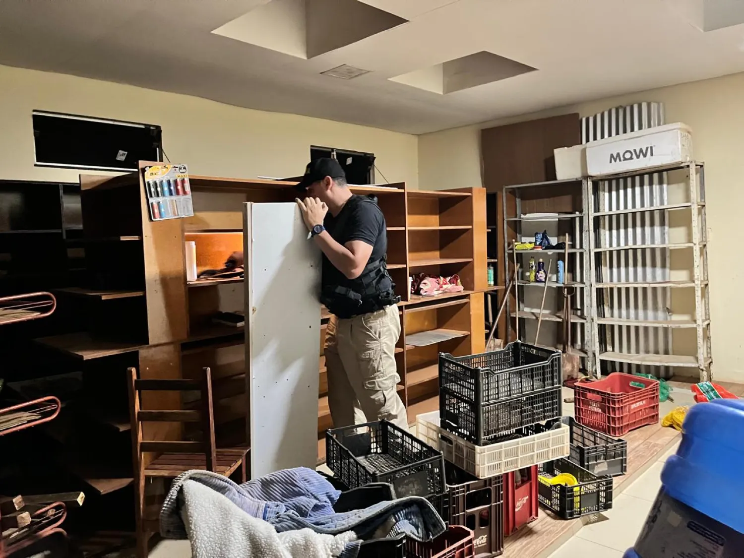 Allanamiento en Pedro Juan Caballero deja un detenido y dosis de cocaína incautadas