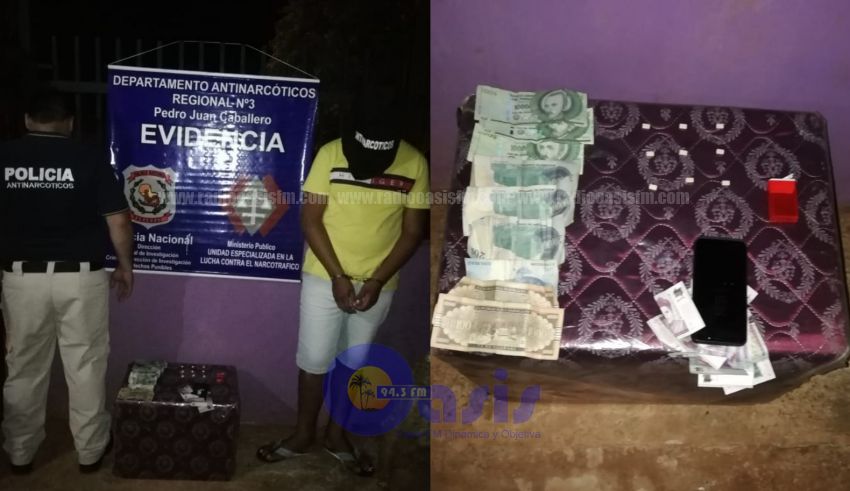 Allanan una casa en Pedro Juan e incautan "Extasis"