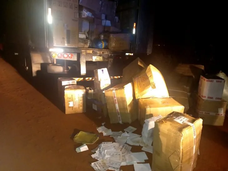 Delincuentes simulan ser policías y roban mercaderías en Minga Guazú