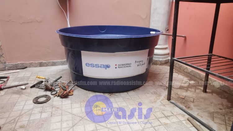 La Essap ofrece instalar tanques en viviendas con constantes problemas de provisión de agua