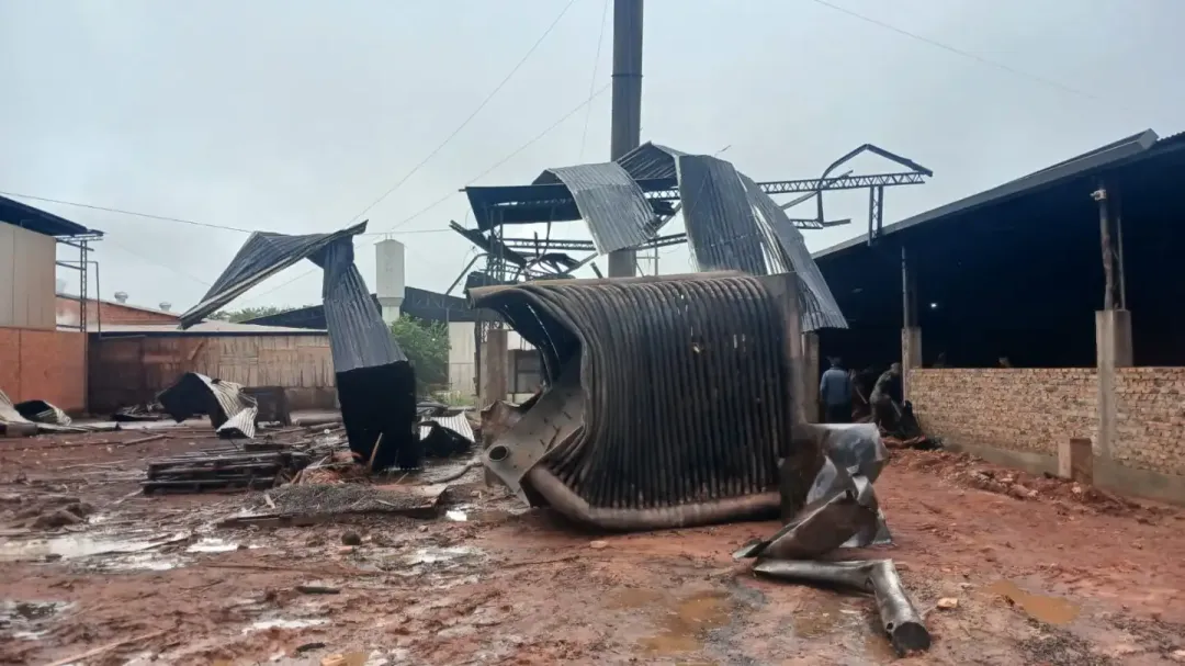 Explosión de caldera deja un fallecido y dos heridos en Santa Rosa del Aguaray